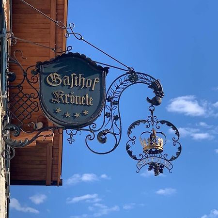 Hotel Gasthof Kroenele Lustenau Exterior foto